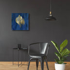 Indigo Sea Treasure III by Carol Robinson - 24x24 acrylic wall art in a room