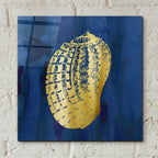 Indigo Sea Treasure VII by Carol Robinson - 12x12 acrylic wall art in a room