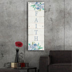 Faith by Carol Robinson - 16x48 acrylic wall art in a room