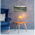 Copper Sunset by Carol Robinson - 24x12 acrylic wall art in a room