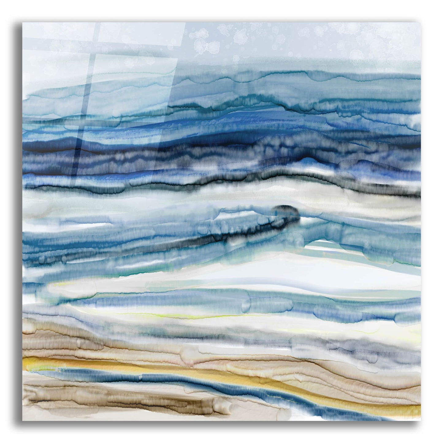 Epic Art 'Ocean's Movement' by Carol Robinson, Acrylic Glass Wall Art