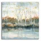Birch Riverbank by Carol Robinson acrylic glass wall art