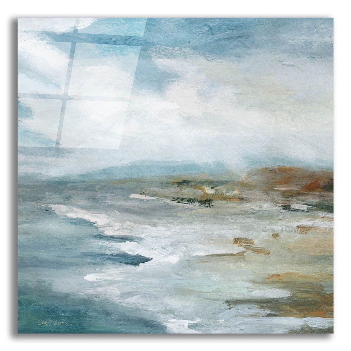 Highlighted Breakers by Carol Robinson acrylic glass wall art