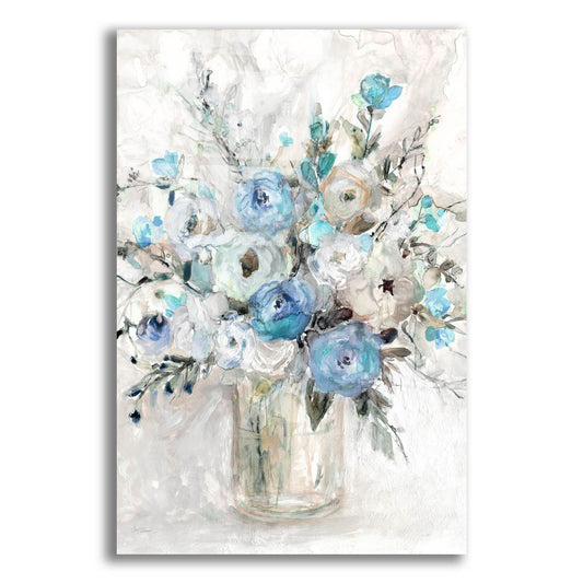 Epic Art 'Blue Contemporary Bouquet' by Carol Robinson, Acrylic Glass Wall Art