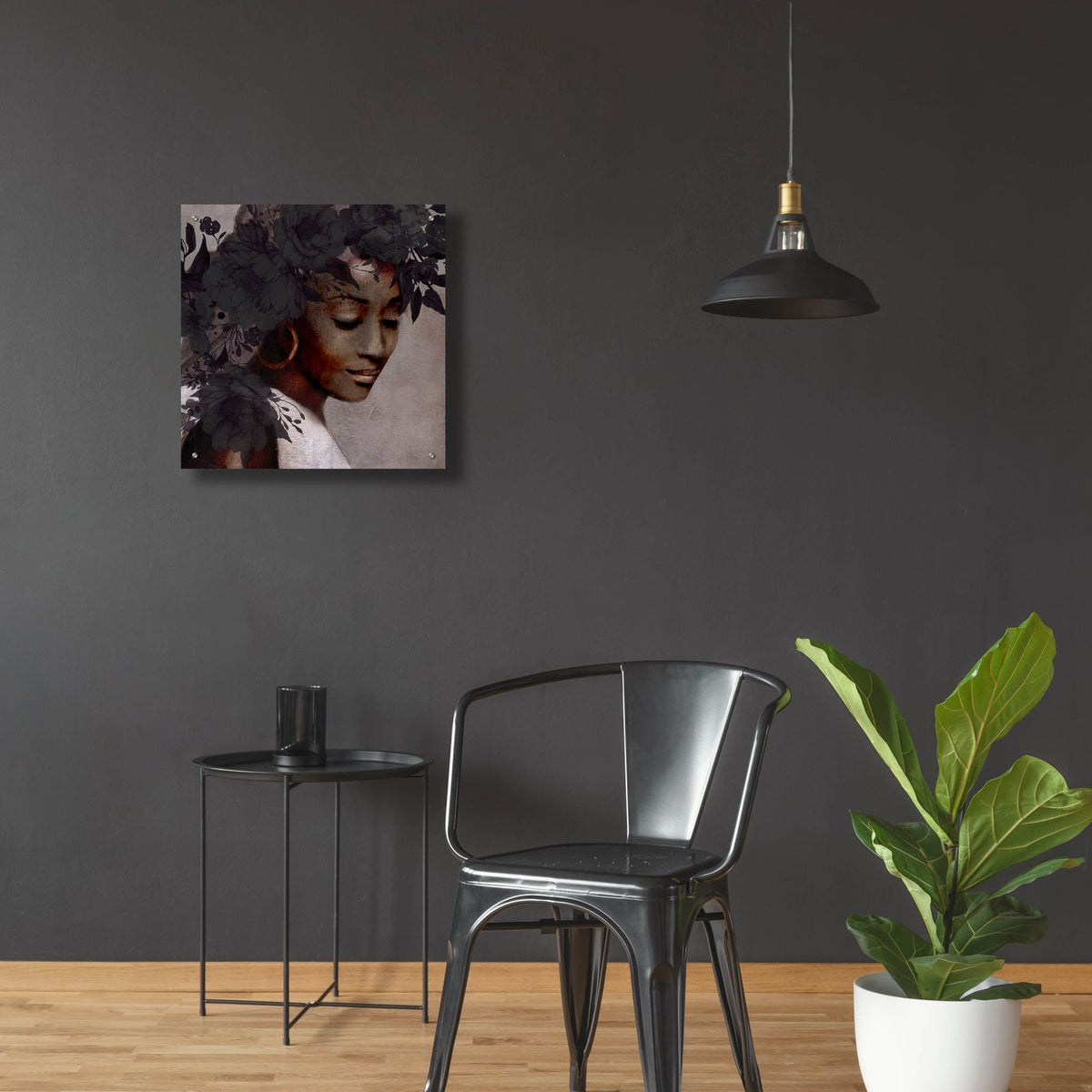 Grace I by Carol Robinson - 24x24 acrylic wall art in a room