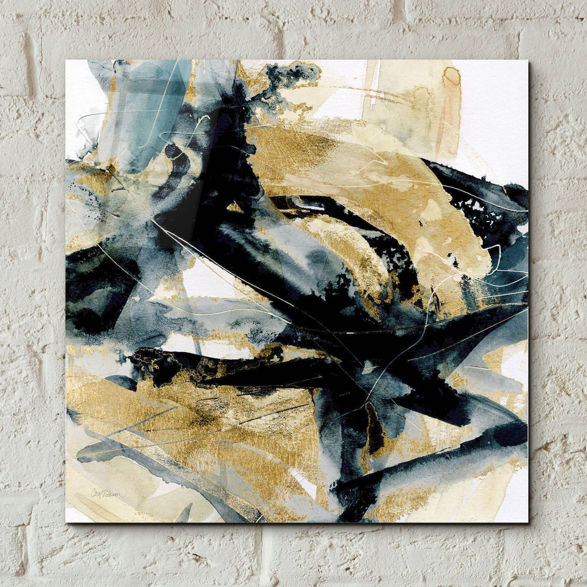 Northern Current by Carol Robinson - 12x12 acrylic wall art in a room