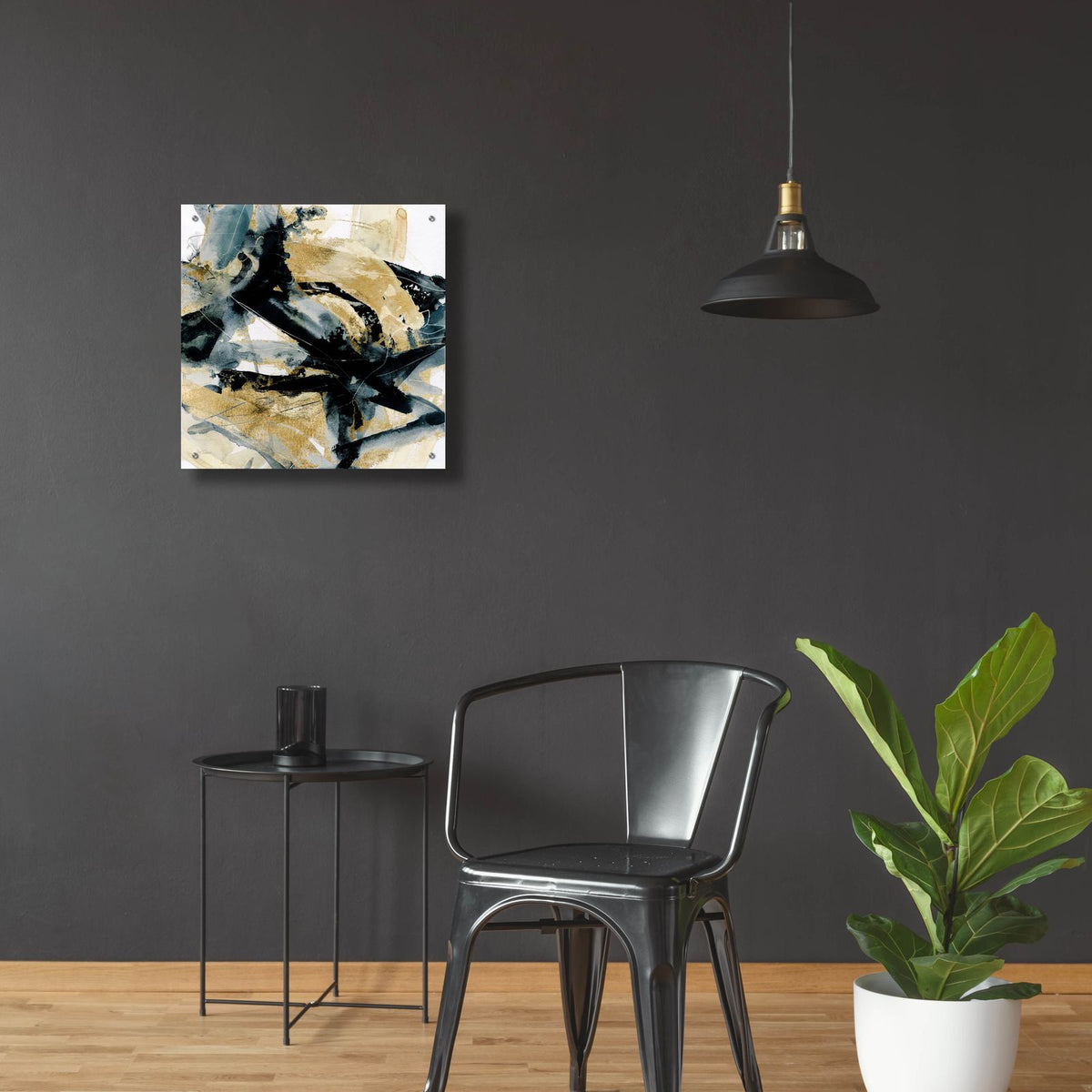 Northern Current by Carol Robinson - 24x24 acrylic wall art in a room