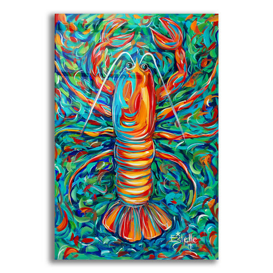 Epic Art 'Lobster' by Estelle Grengs, Acrylic Glass Wall Art