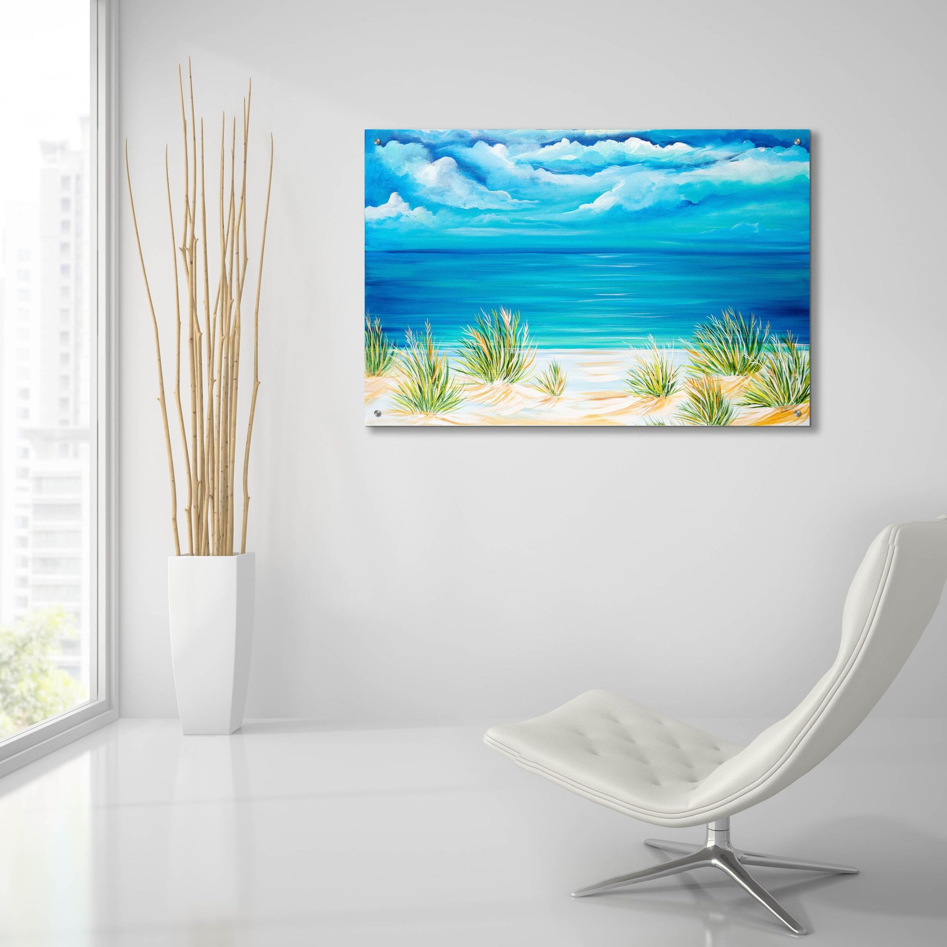 Epic Art 'Coasting' by Estelle Grengs, Acrylic Glass Wall Art,36x24