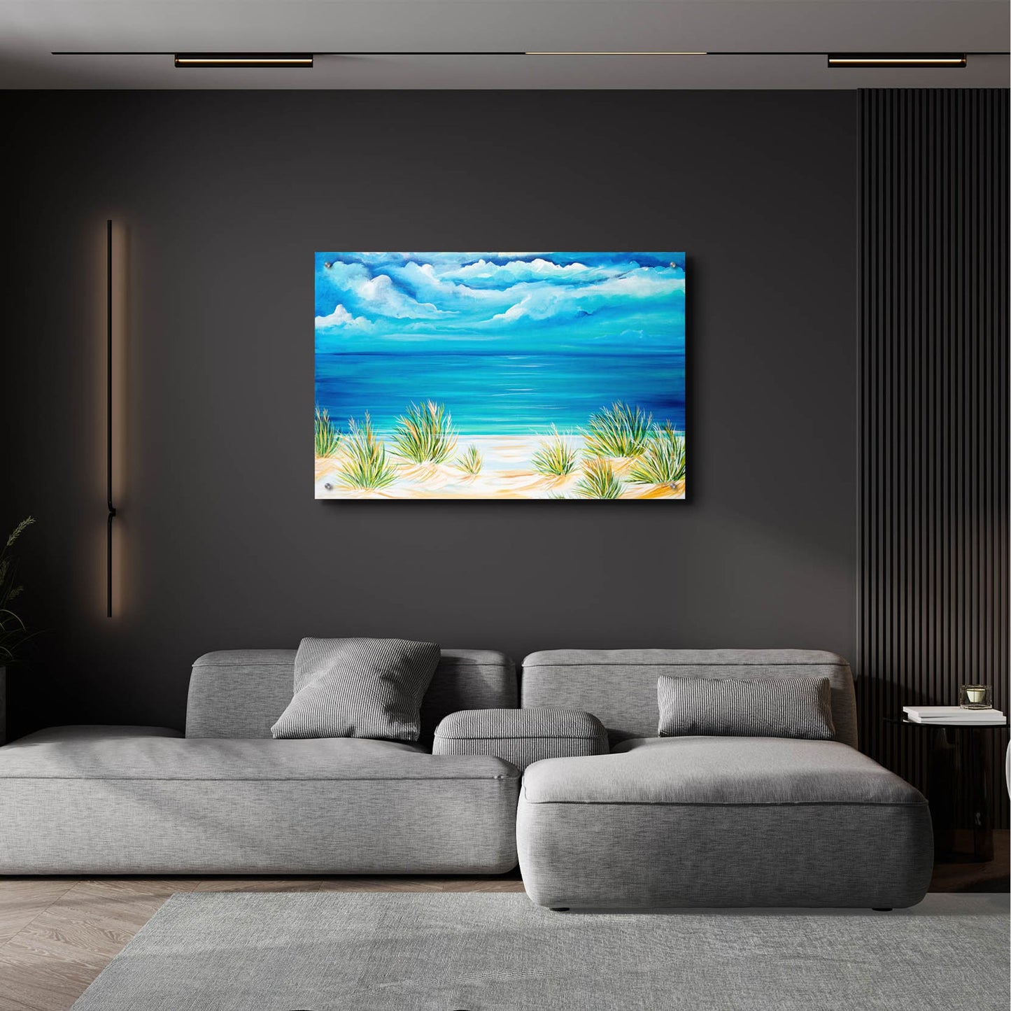 Epic Art 'Coasting' by Estelle Grengs, Acrylic Glass Wall Art,36x24