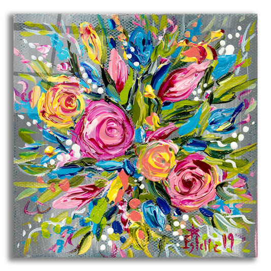 Epic Art 'Spring Bouquet' by Estelle Grengs, Acrylic Glass Wall Art