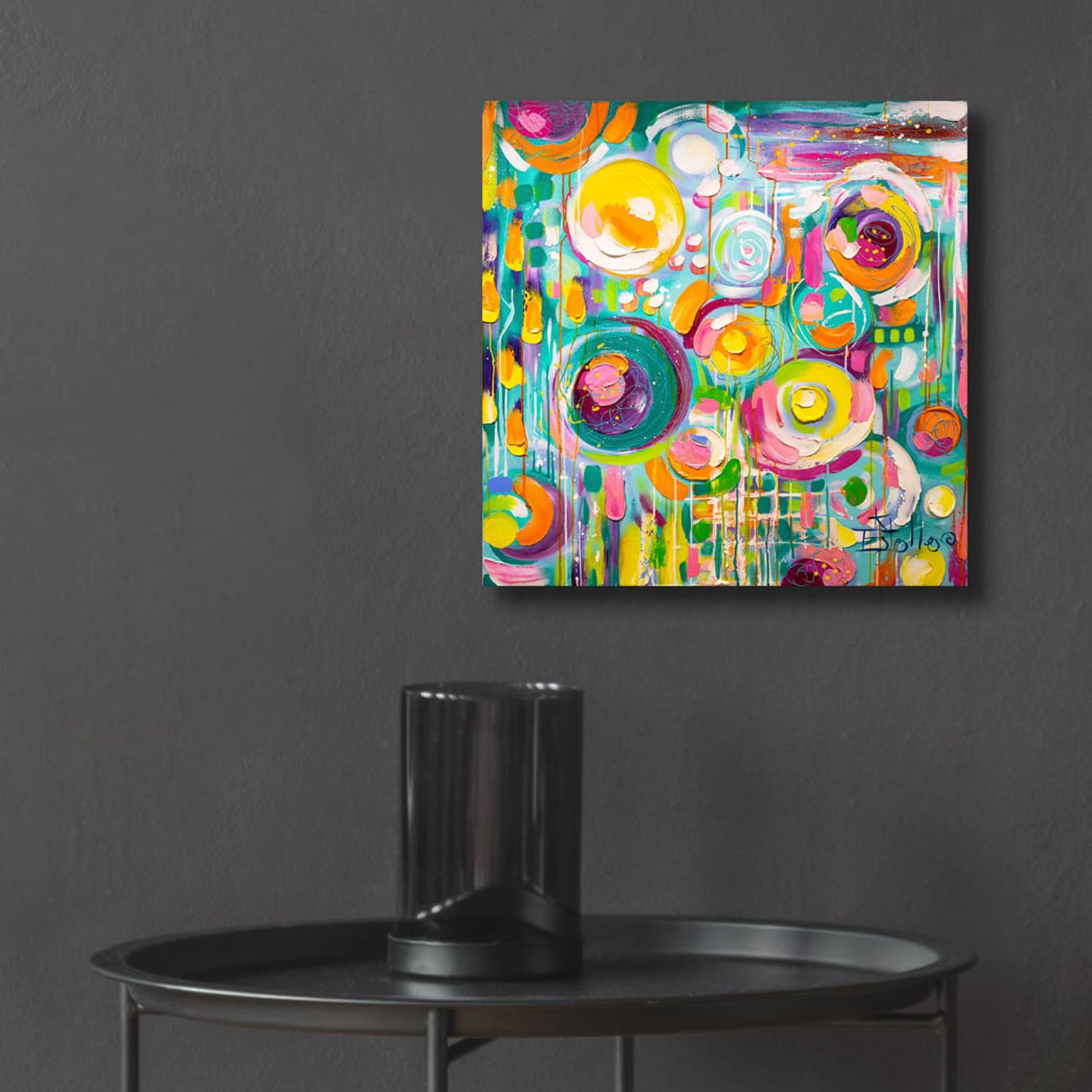 Epic Art 'Hard Candy' by Estelle Grengs, Acrylic Glass Wall Art,12x12