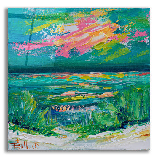 Epic Art 'Colorful Coast' by Estelle Grengs, Acrylic Glass Wall Art