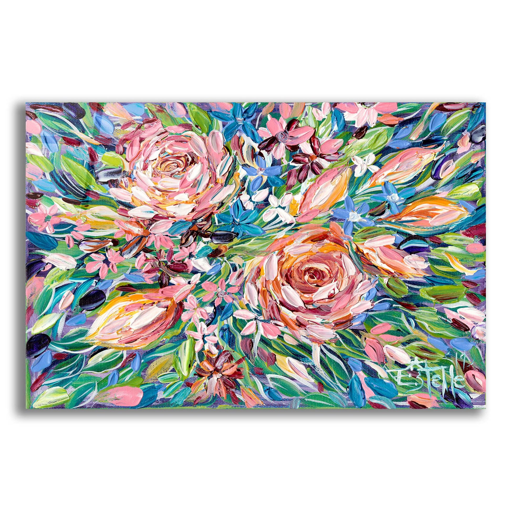 Epic Art 'Potpourri 2' by Estelle Grengs, Acrylic Glass Wall Art