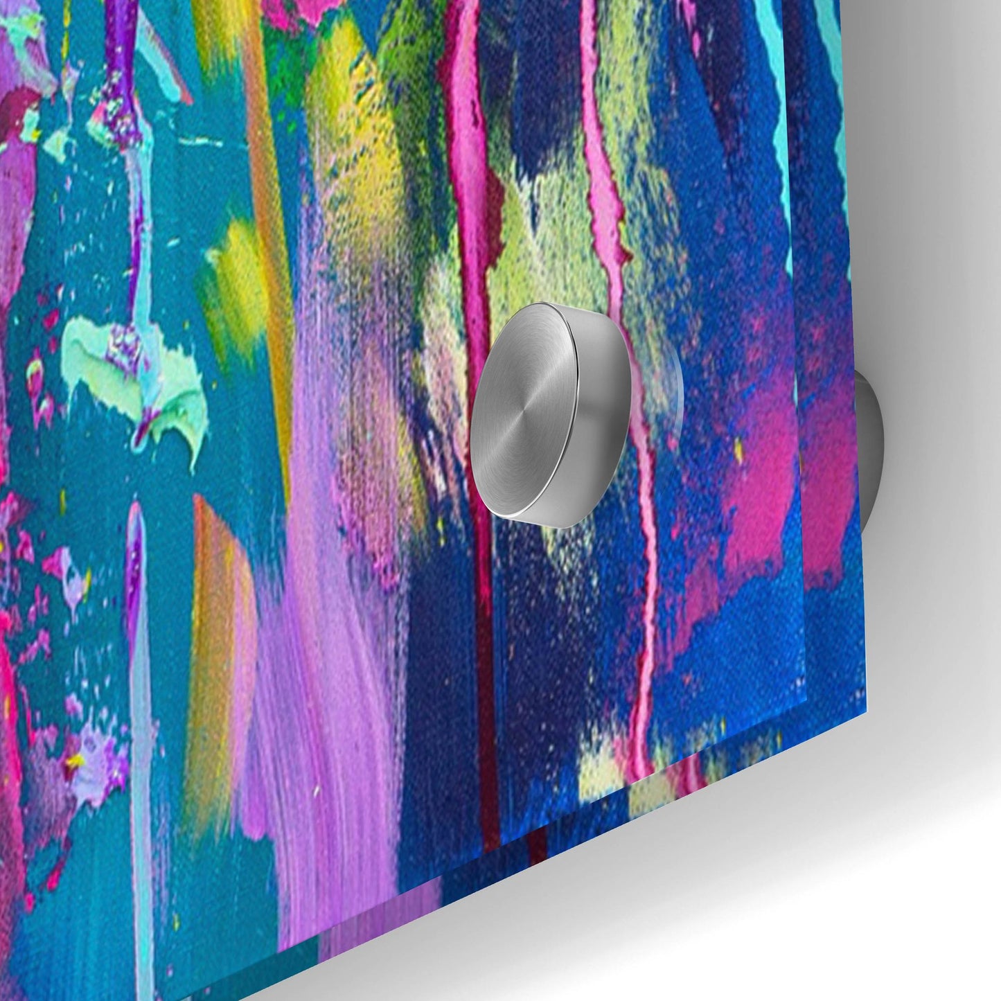 Epic Art 'Purple Rain' by Estelle Grengs, Acrylic Glass Wall Art,24x36