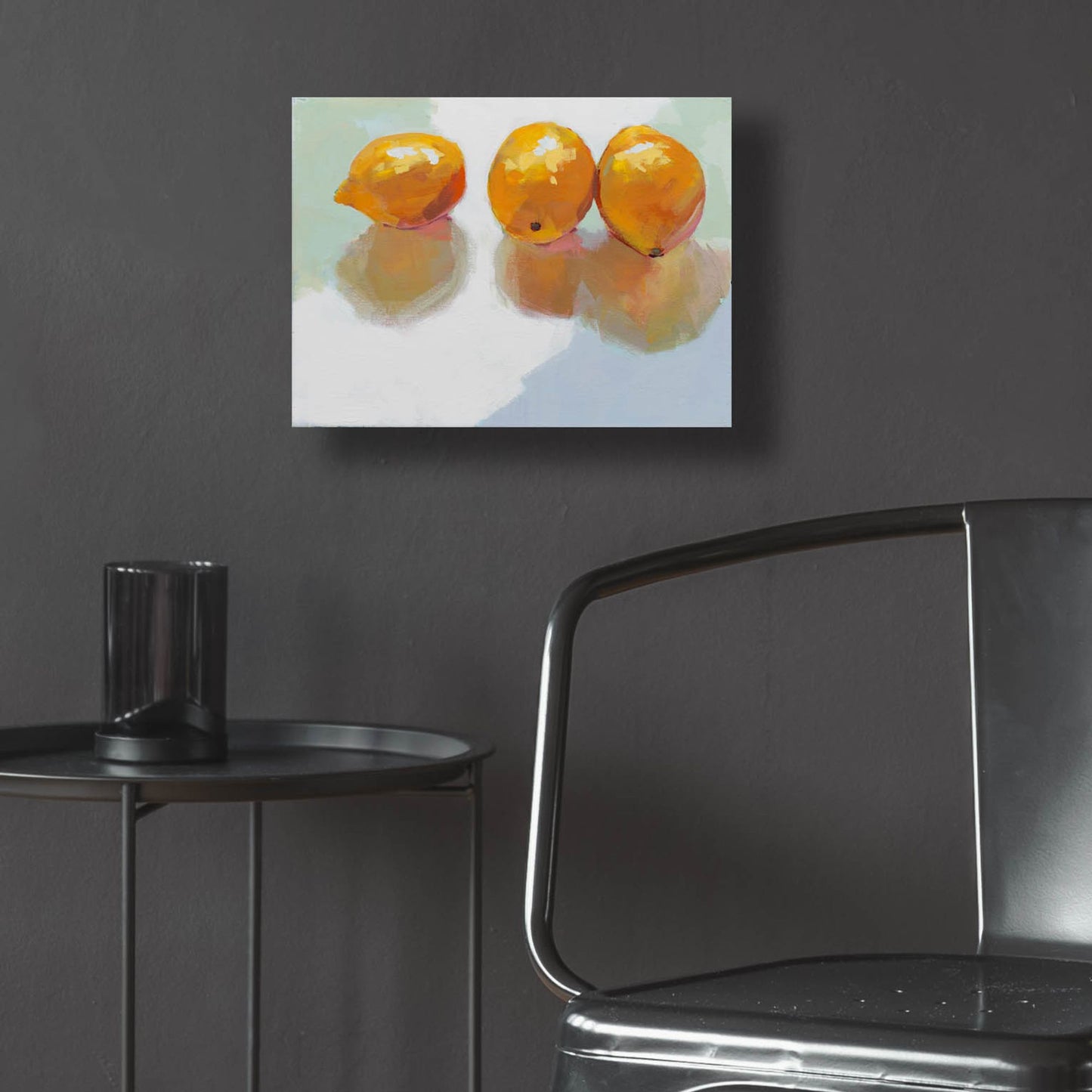 Epic Art 'Meyer Lemons' by Jenny Westenhofer, Acrylic Glass Wall Art,16x12