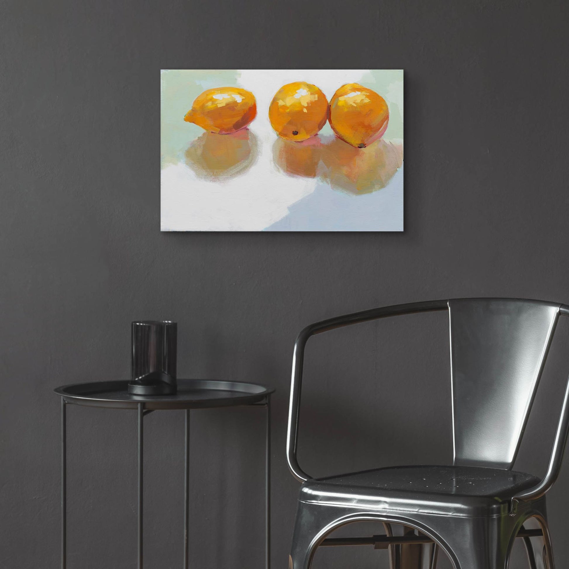 Epic Art 'Meyer Lemons' by Jenny Westenhofer, Acrylic Glass Wall Art,24x16