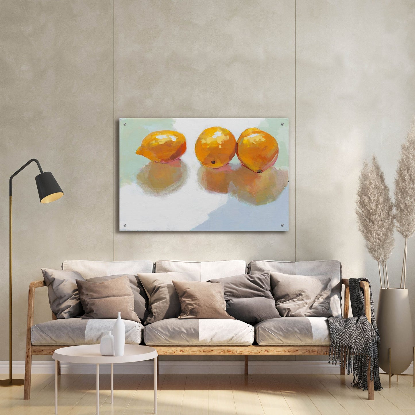 Epic Art 'Meyer Lemons' by Jenny Westenhofer, Acrylic Glass Wall Art,36x24