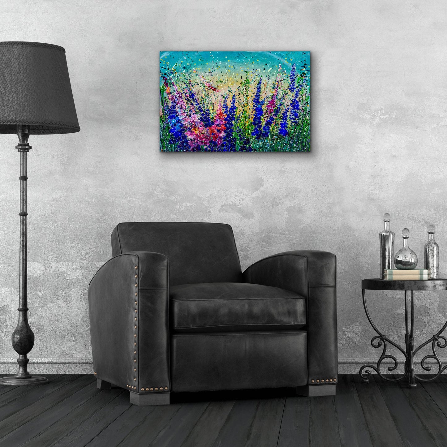 Epic Art 'Colorado Mile High Meadows' by Lena Owens, Acrylic Glass Wall Art,24x16