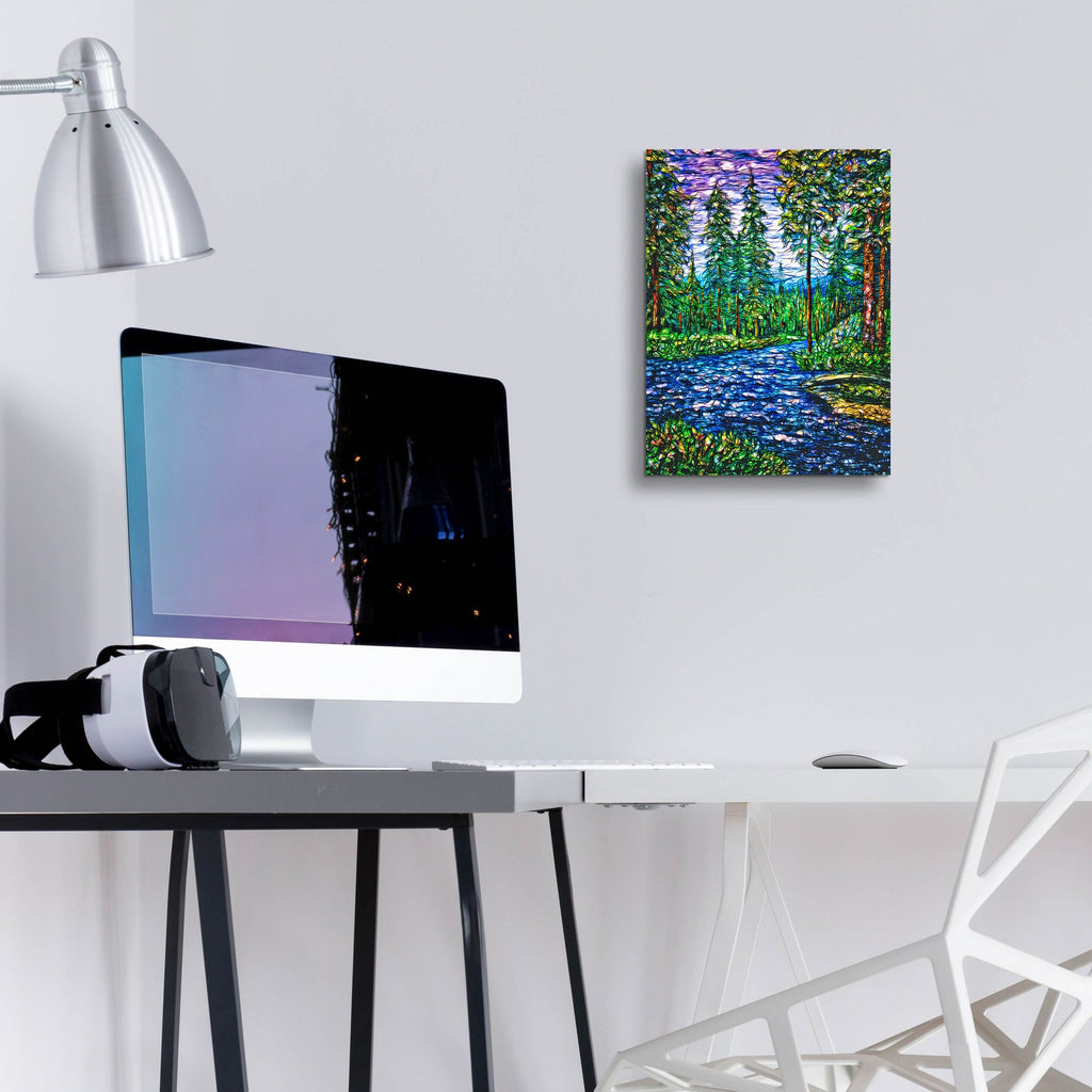 Epic Art 'Summer Time Magic II' by Lena Owens, Acrylic Glass Wall Art,12x16