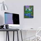 Epic Art 'Summer Time Magic II' by Lena Owens, Acrylic Glass Wall Art,12x16