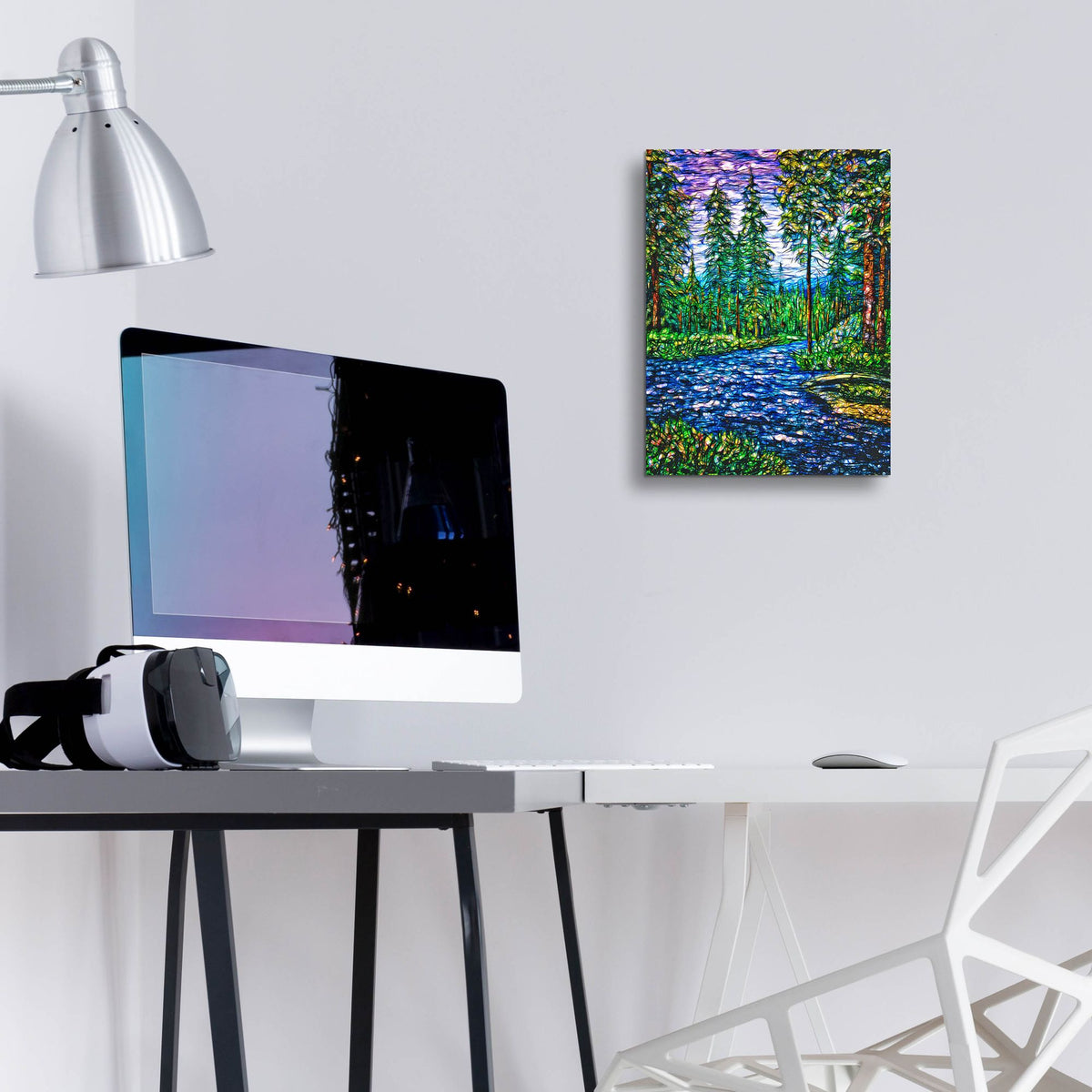 Epic Art 'Summer Time Magic II' by Lena Owens, Acrylic Glass Wall Art,12x16