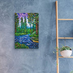Epic Art 'Summer Time Magic II' by Lena Owens, Acrylic Glass Wall Art,16x24