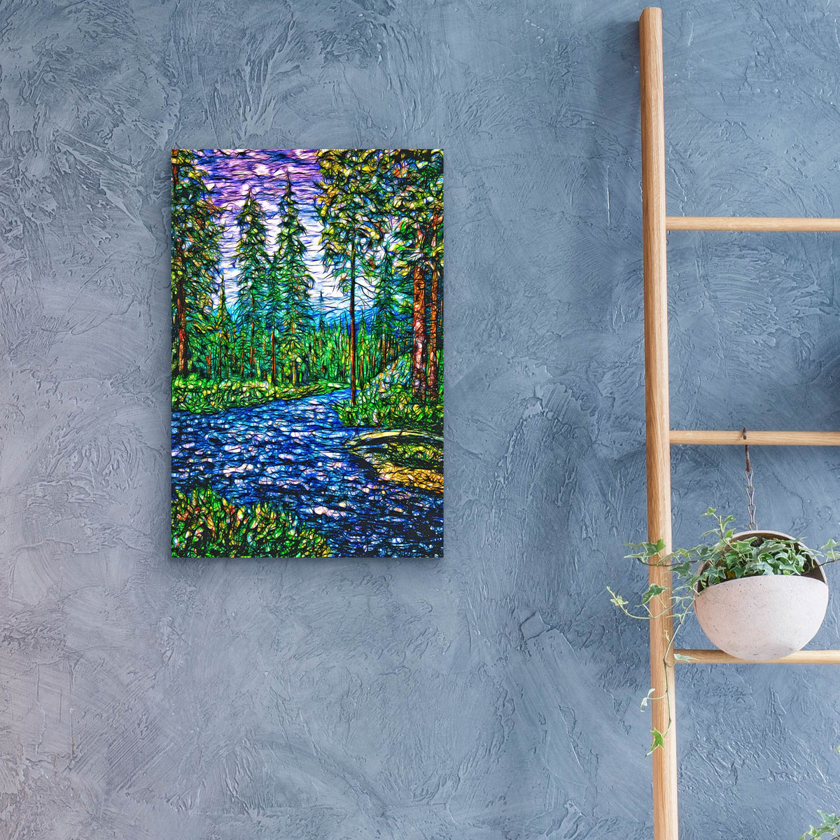 Epic Art 'Summer Time Magic II' by Lena Owens, Acrylic Glass Wall Art,16x24