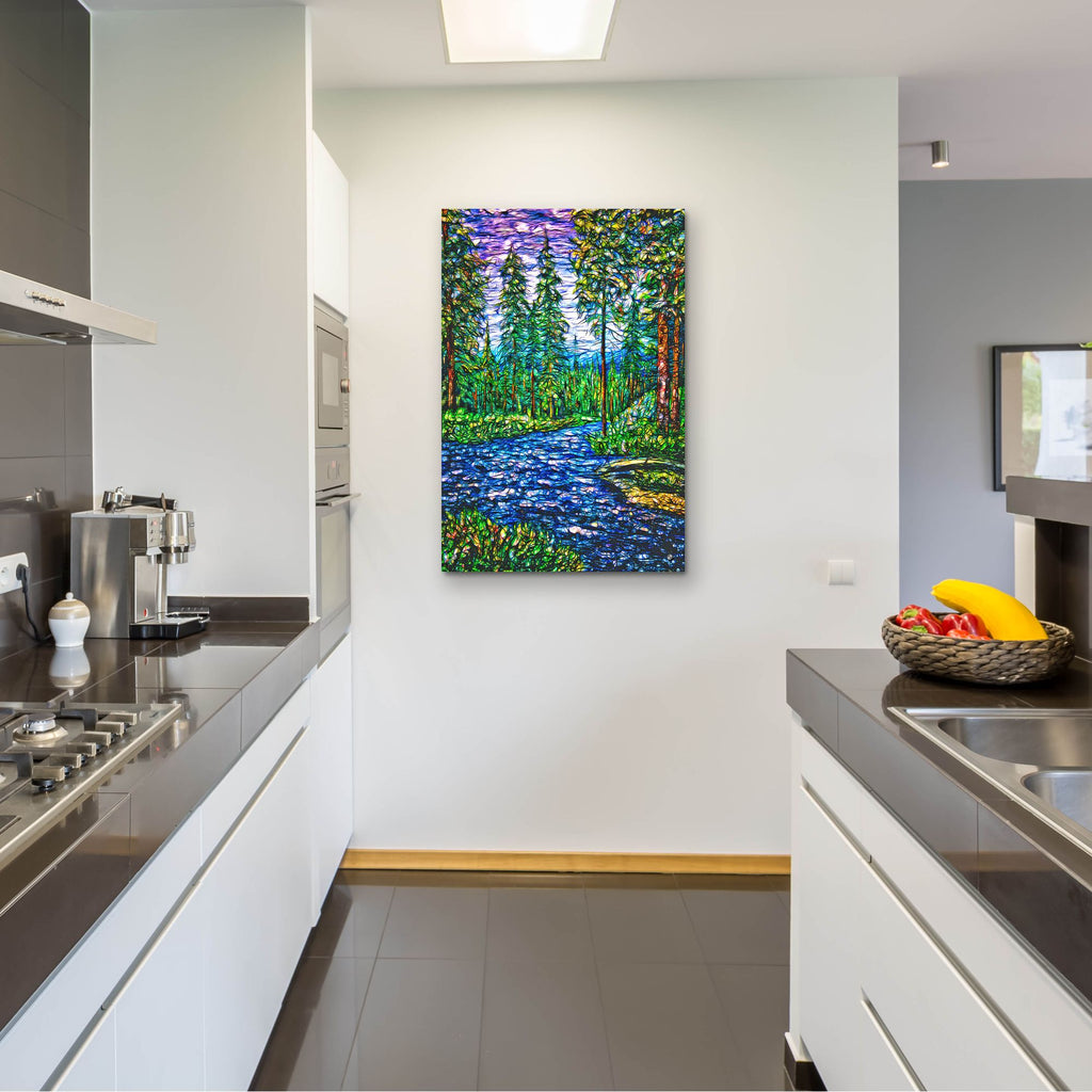 Epic Art 'Summer Time Magic II' by Lena Owens, Acrylic Glass Wall Art,24x36