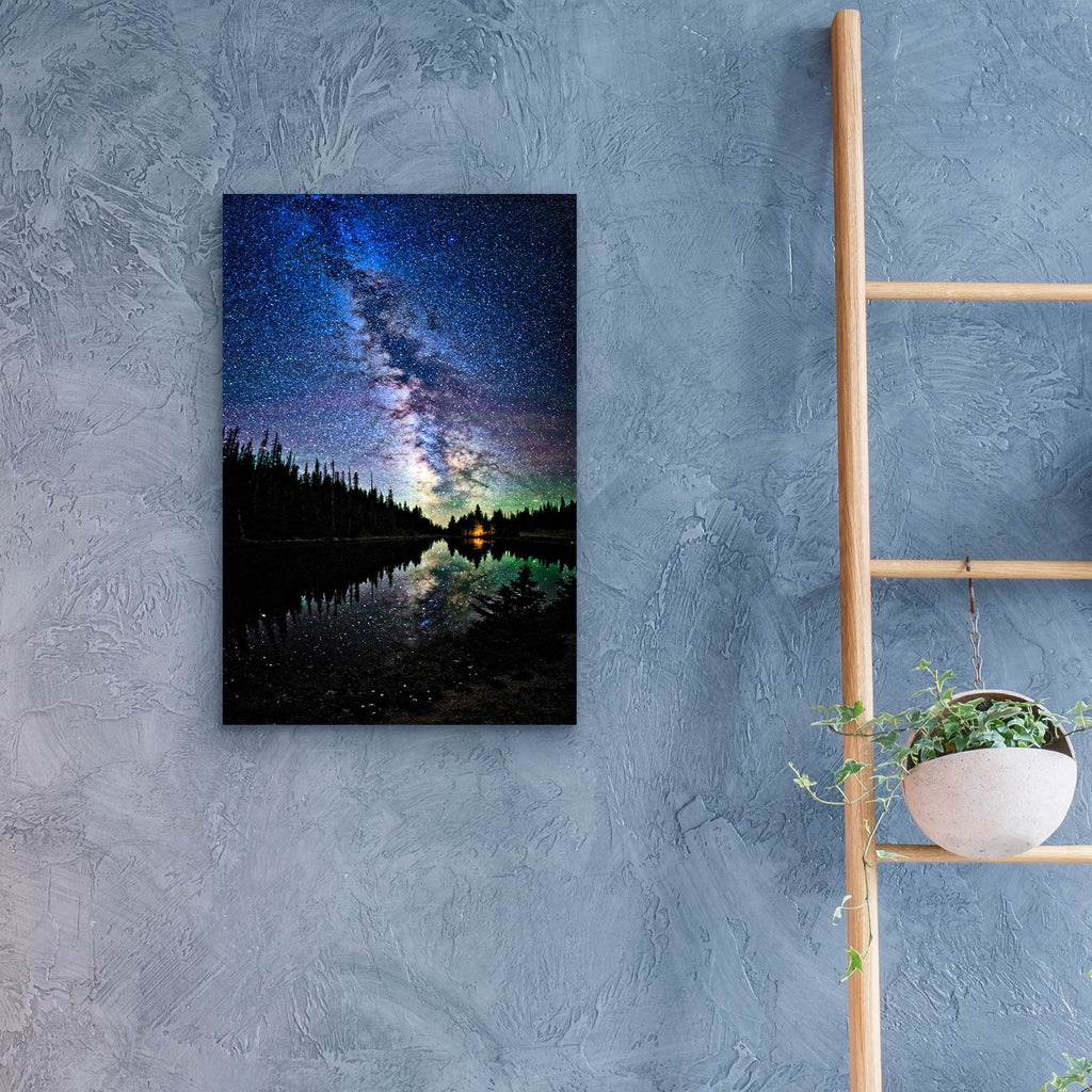 Epic Art 'A View Of The Milky Way' by Lena Owens, Acrylic Glass Wall Art,16x24