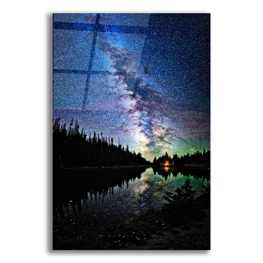 Epic Art 'A View Of The Milky Way' by Lena Owens, Acrylic Glass Wall Art