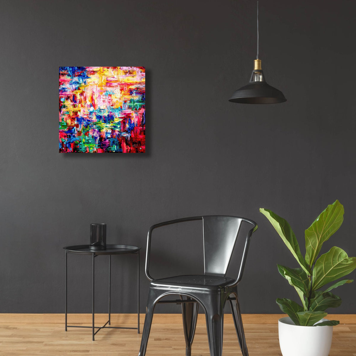 Epic Art 'Vincent's Dream' by Lena Owens, Acrylic Glass Wall Art,24x24