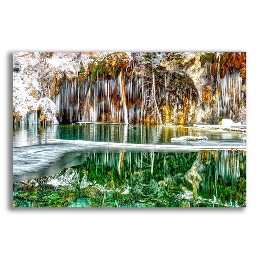 Epic Art 'Serene Chill - Hanging Lake Colorado' by Lena Owens, Acrylic Glass Wall Art