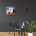 Epic Art 'Above The Clouds Mother and Kid' by Lena Owens, Acrylic Glass Wall Art,24x24