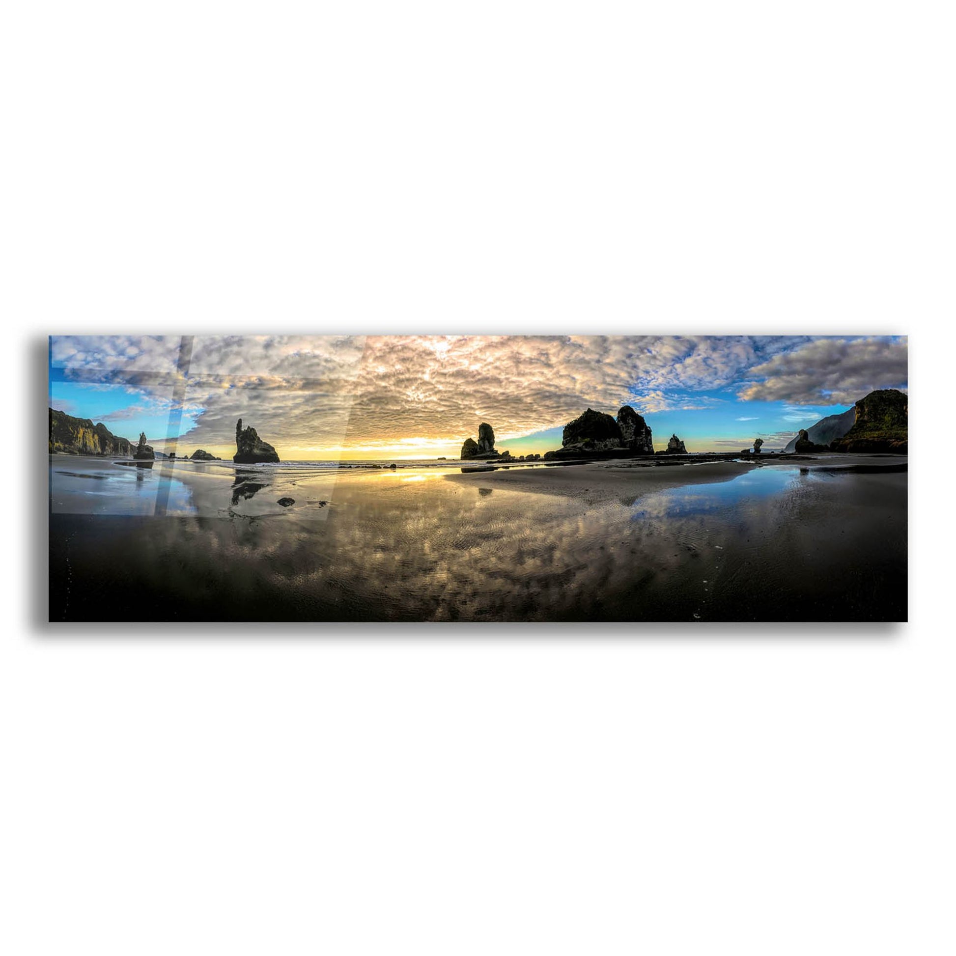 Epic Art 'Before Sunset' by Lena Owens, Acrylic Glass Wall Art