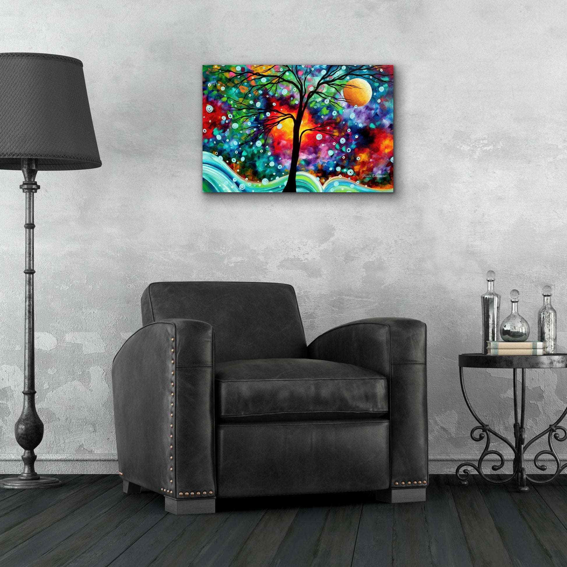 Epic Art 'A Moment in Time' by Megan Duncanson, Acrylic Glass Wall Art,24x16