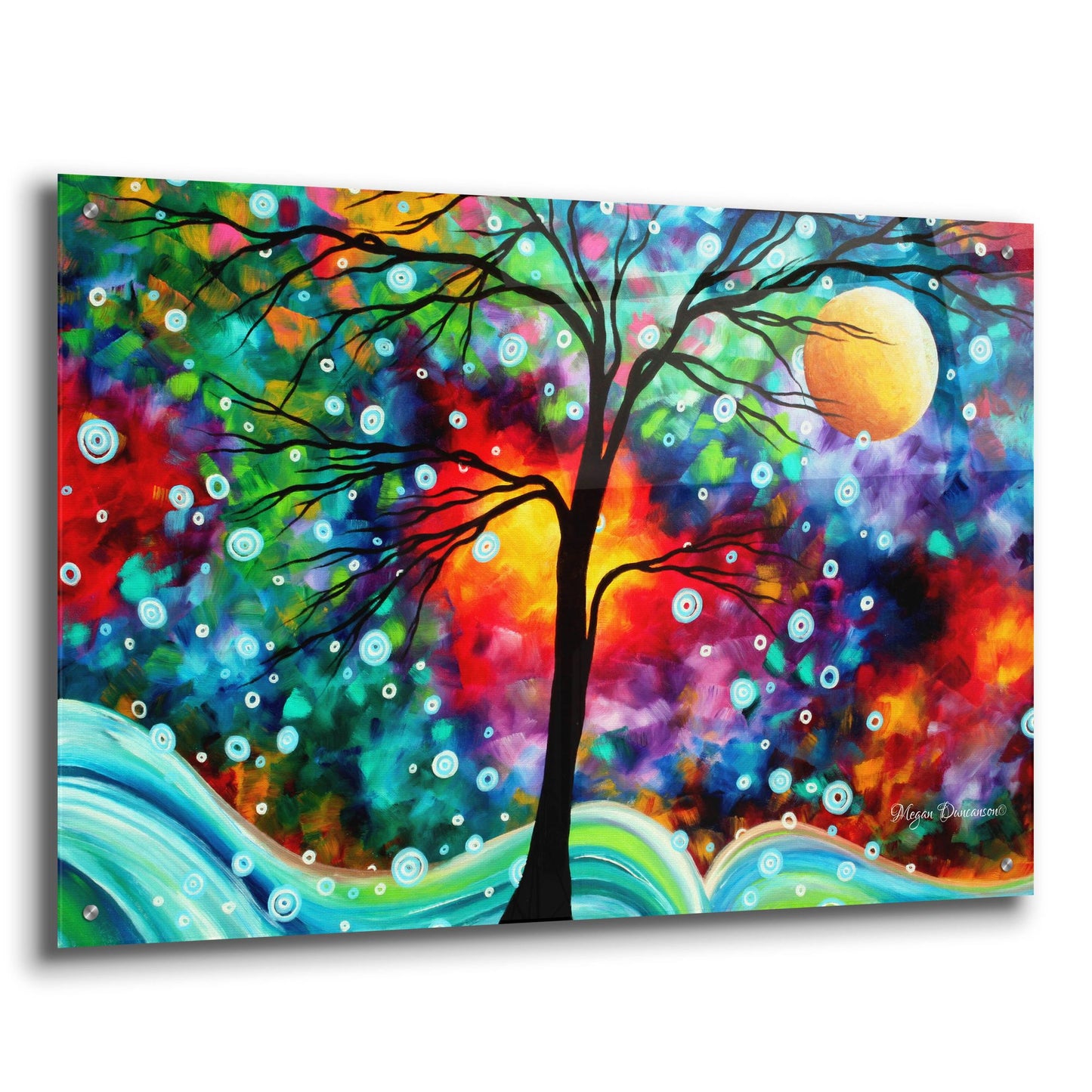 Epic Art 'A Moment in Time' by Megan Duncanson, Acrylic Glass Wall Art,36x24