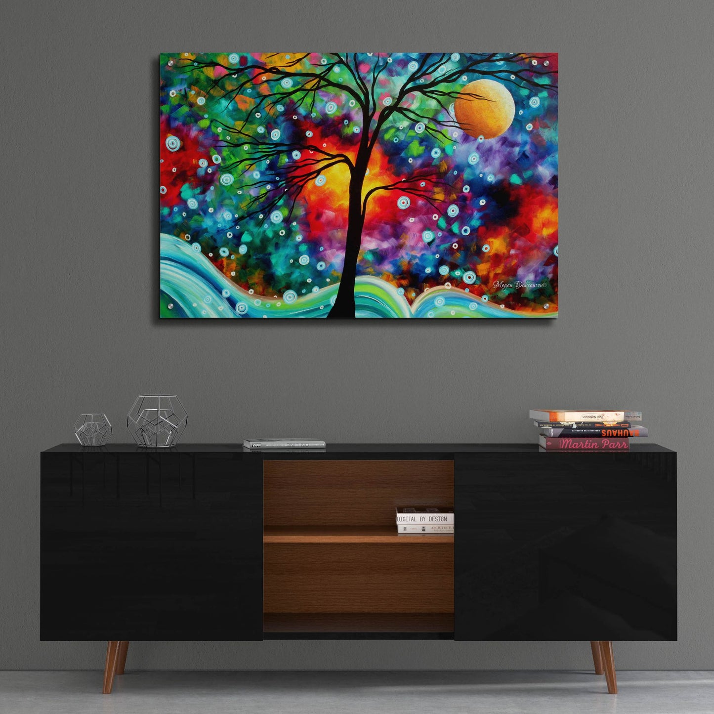 Epic Art 'A Moment in Time' by Megan Duncanson, Acrylic Glass Wall Art,36x24