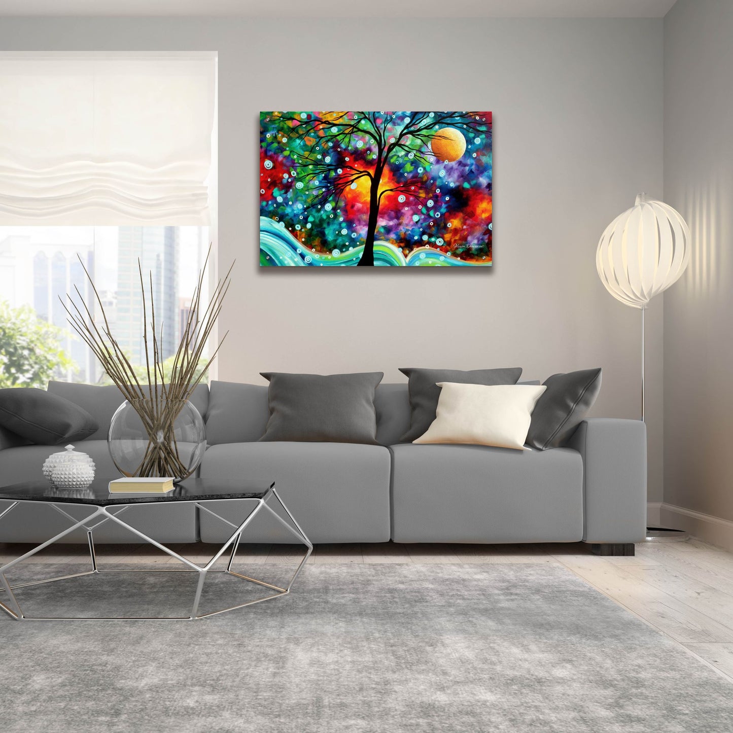 Epic Art 'A Moment in Time' by Megan Duncanson, Acrylic Glass Wall Art,36x24