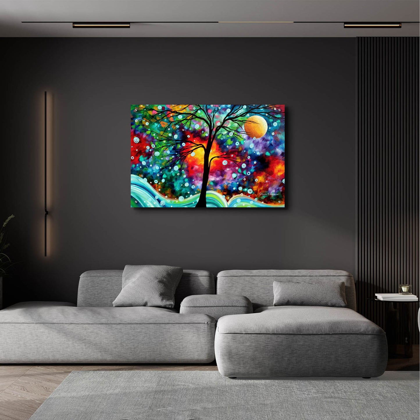 Epic Art 'A Moment in Time' by Megan Duncanson, Acrylic Glass Wall Art,36x24