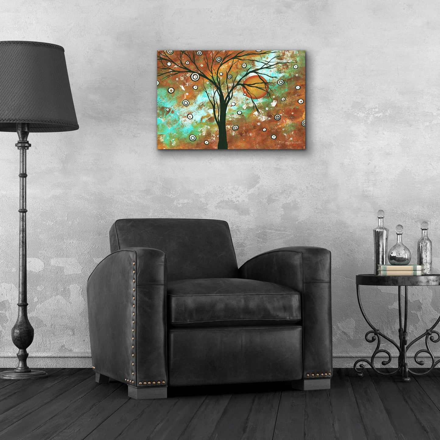 Epic Art 'Autumn's Eve' by Megan Duncanson, Acrylic Glass Wall Art,24x16