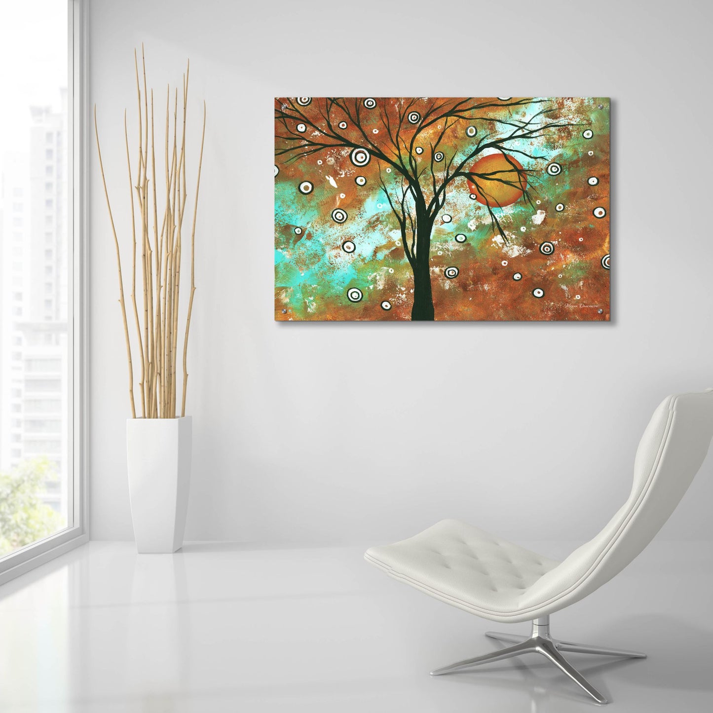 Epic Art 'Autumn's Eve' by Megan Duncanson, Acrylic Glass Wall Art,36x24