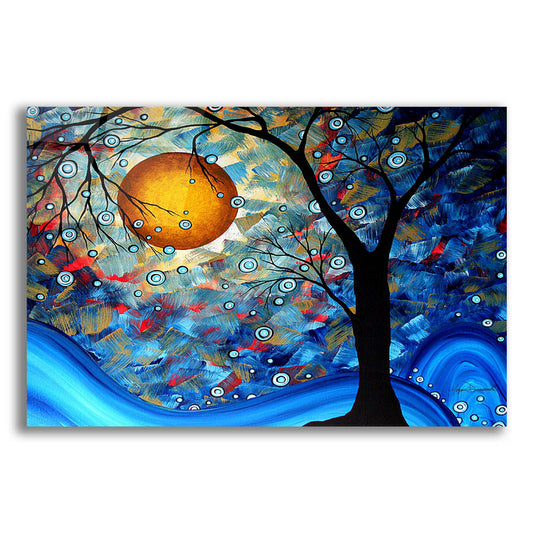 Epic Art 'Blue Essence' by Megan Duncanson, Acrylic Glass Wall Art