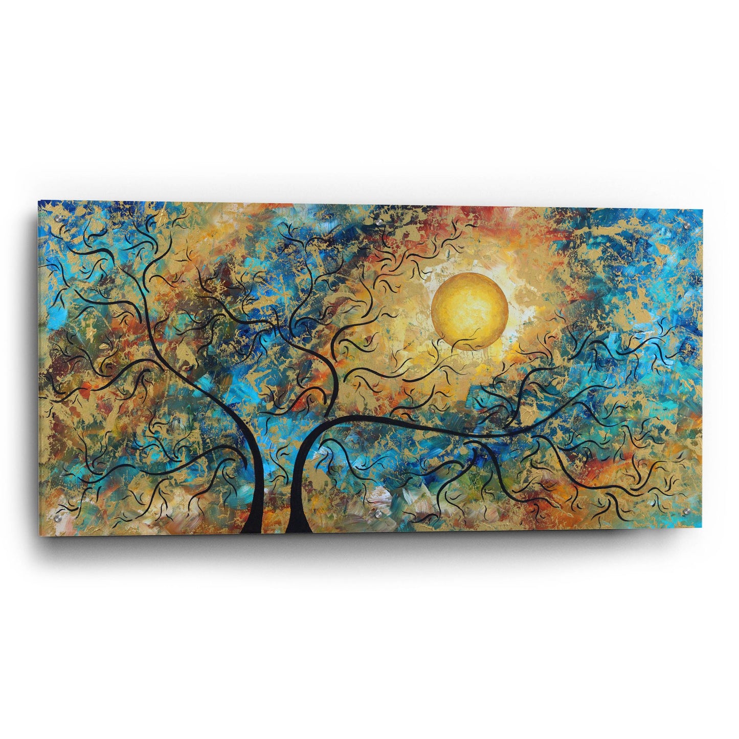 Epic Art 'Breathtaking' by Megan Duncanson, Acrylic Glass Wall Art,48x24