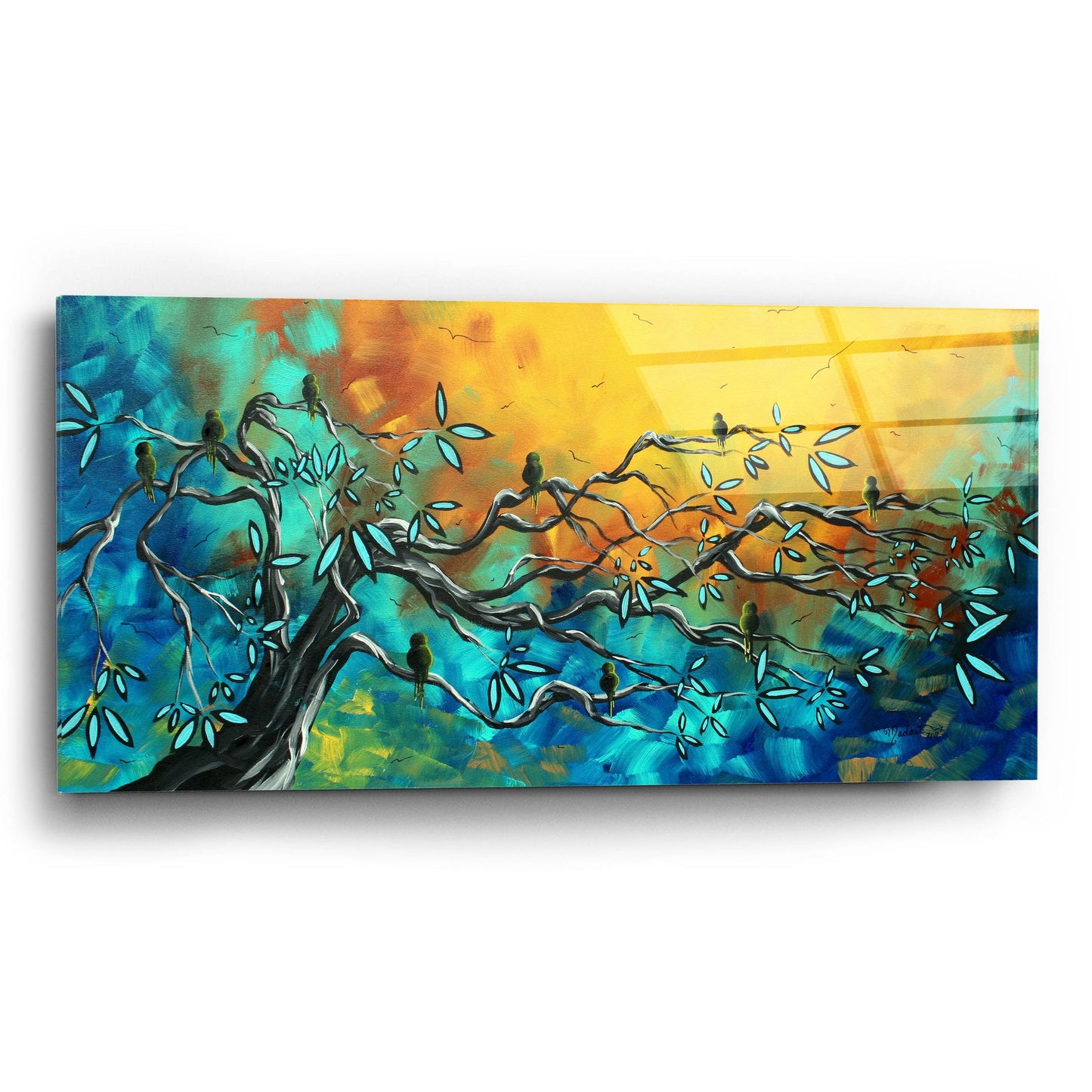 Epic Art 'Dream Watchers' by Megan Duncanson, Acrylic Glass Wall Art,24x12