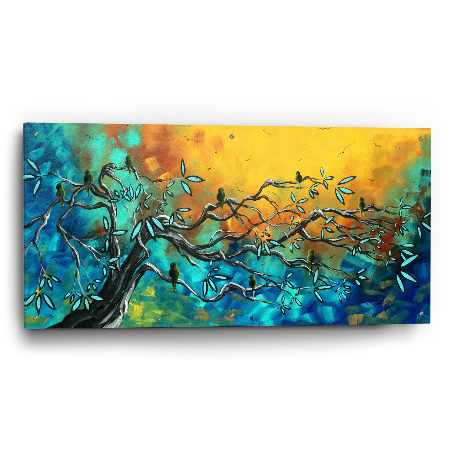 Epic Art 'Dream Watchers' by Megan Duncanson, Acrylic Glass Wall Art,48x24