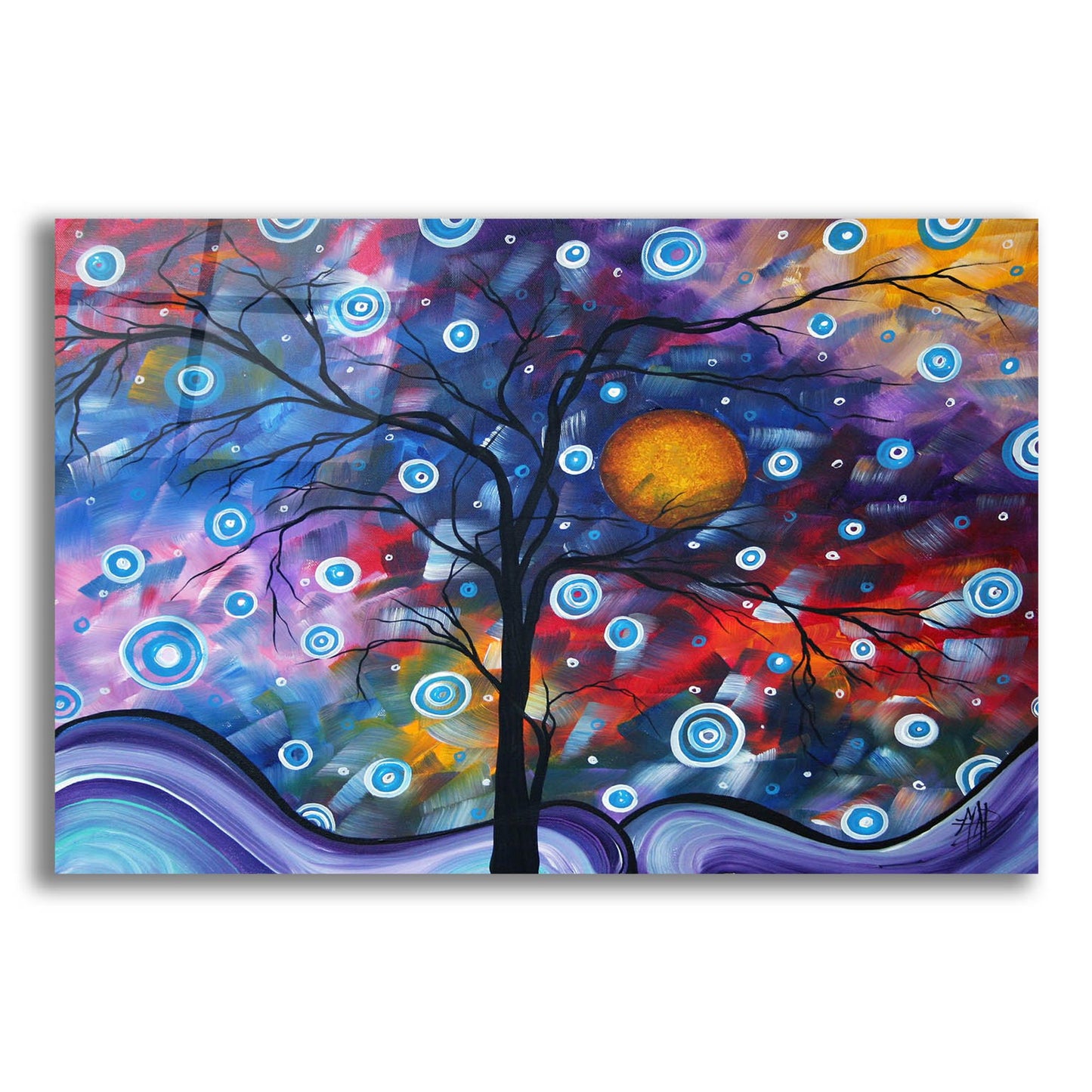 Epic Art 'See the Beauty' by Megan Duncanson, Acrylic Glass Wall Art,24x16