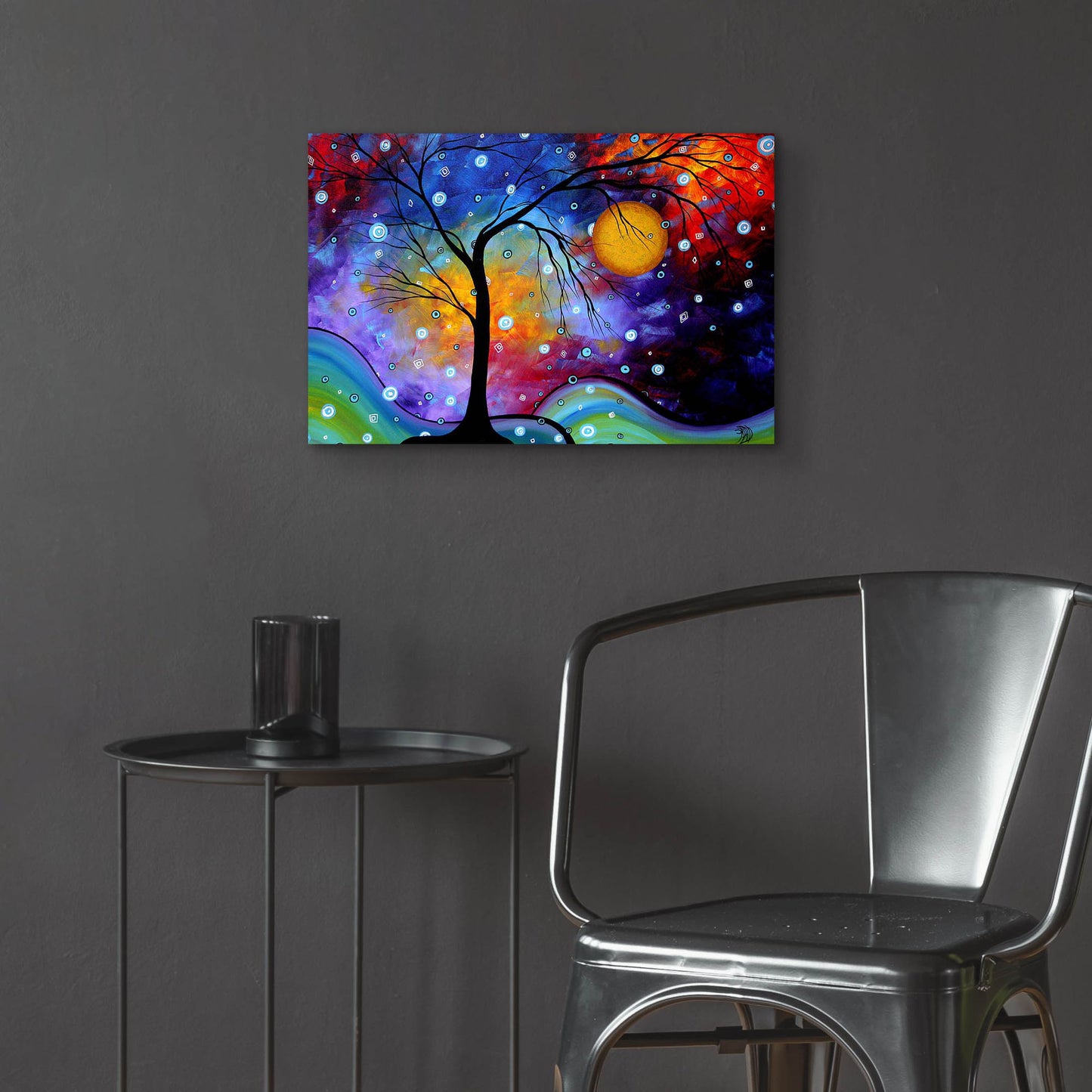 Epic Art 'Winter Sparkle' by Megan Duncanson, Acrylic Glass Wall Art,24x16