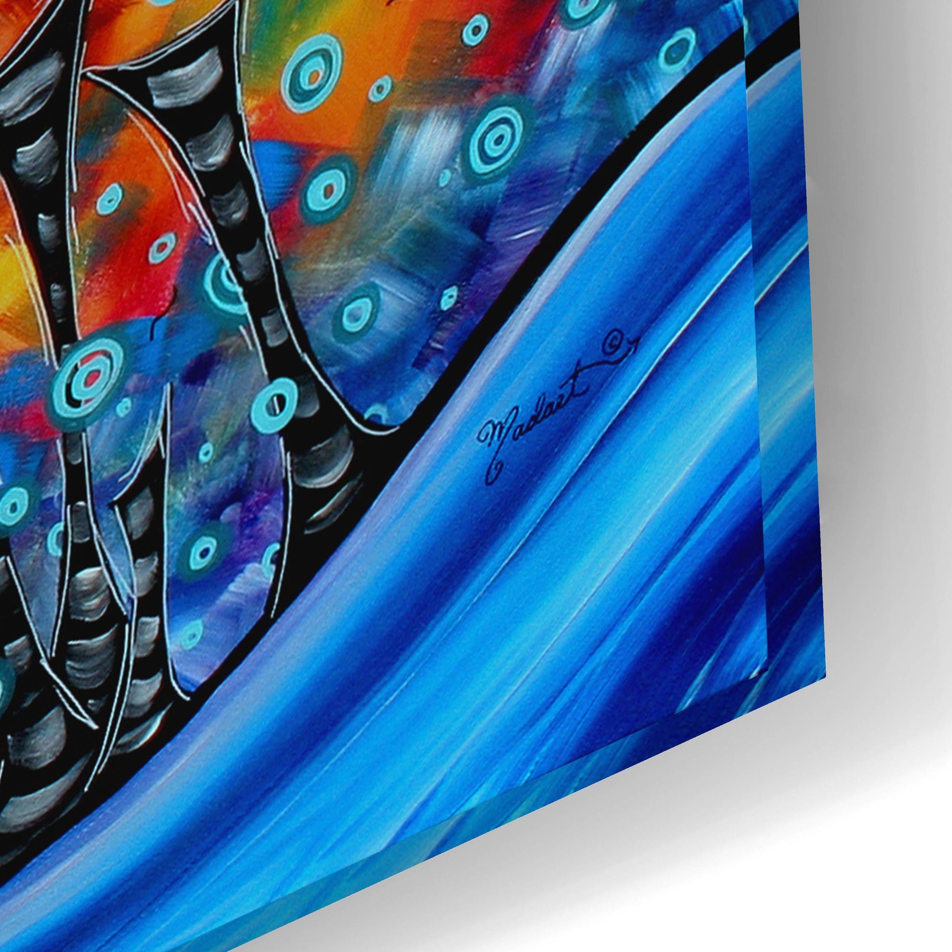 Epic Art 'Worlds Away' by Megan Duncanson, Acrylic Glass Wall Art,24x16