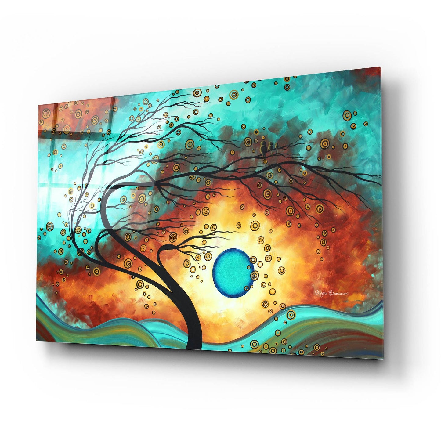 Epic Art 'Family Joy' by Megan Duncanson, Acrylic Glass Wall Art,24x16